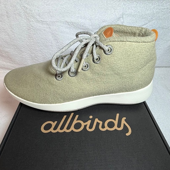 Allbirds Men’s Wool Runner-up Mizzle NEW – Khaki - Picture 7 of 8